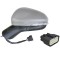 Oglinda exterioara Ford Mondeo, 03.2015-, Stanga, reglare electrica; grunduita; incalzita; geam asferic; cromat; 6 pini; cu semnalizare; baza oglinda