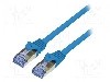 Cablu patch cord, Cat 6a, lungime 7.5m, S/FTP, LOGILINK - CQ5086S