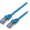 Cablu patch cord, Cat 6a, lungime 0.5m, S/FTP, LOGILINK - CQ5026S
