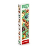 Puzzle din lemn, Cubika, Animale din padure, 16 piese