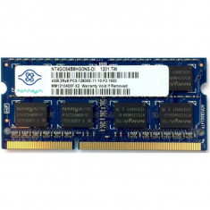 Memorie Laptop DDR3 Nanya 4gb 2Rx8 PC3-12800S-11-10-F2