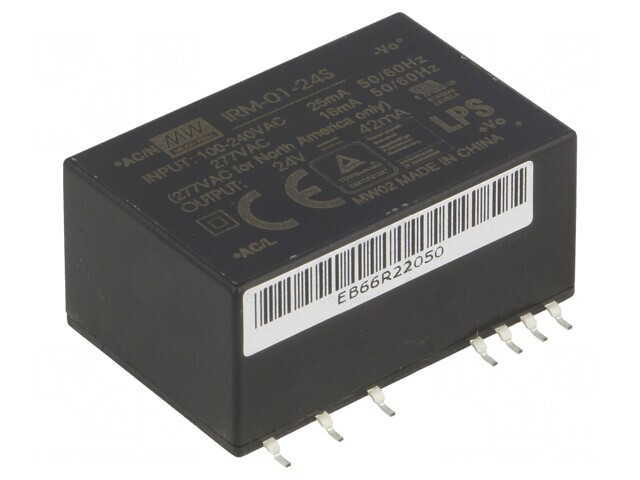 Convertor AC/DC 1W 24VDC