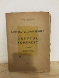 Radu I. Nicolae - Contractul de Intretinere in Dreptul Romanesc