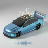 Cumpara ieftin Boxa Bluetooth Portabilă J-iPOK P338T &ndash; Design Mașină Sport, LED, FM, 10W &ndash; Albastru Metalic