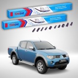 Cumpara ieftin Stergatoare Mitsubishi L200 Pick-up Gen IV (KB_T/KA_T) 2005-2009 | Set Fata Flat Premium 530+480mm - TeamCar