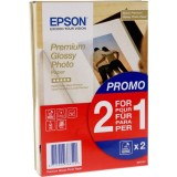 Hartie foto Epson Premium Glossy 10x15 cm, 80 coli, 255g/m2