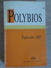 ISTORII III-POLYBIOS foto