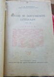 I. E. Toroutiu - Studii si Documente Literare Vol. IX 1940