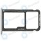 Huawei P9 Lite (VNS-L21, VNS-L31) Tavă Sim + Tavă MicroSD albă 51661ACM