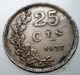 2.072 LUXEMBURG LUXEMBOURG 25 CENTIMES 1927, Europa, Cupru-Nichel