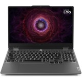 Laptop Gaming Lenovo LOQ 15ARP9 15.6&quot;, AMD Ryzen 5 7235HS, 16GB DDR5, 512GB SSD, Geforce RTX 3050 6GB GDDR6, No OS, Luna Grey