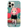 Husa compatibila cu Apple iPhone 11 Pro Max model Anya Forger Spy x Family, Silicon, TPU, Viceversa, Transparent, Carcasa