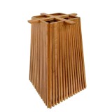Cumpara ieftin Suport blat masa de bar Darius Boho Pako World Natural 60x60x90 cm