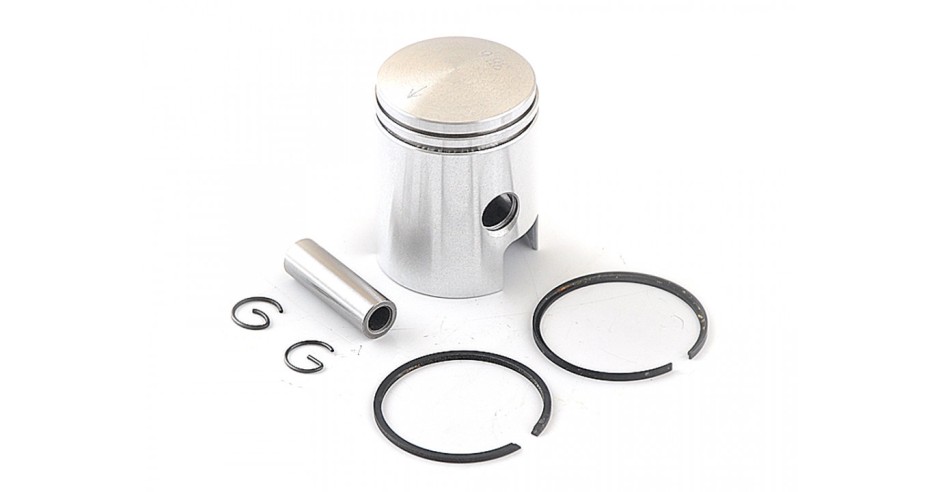 Pistone Cilindro 10 Mm Per Piaggio Boss, Bravo, Ciao, Grillo, Si 50cc - Kit Completo Ricambio