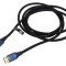Cablu HDMI 2.1 PVC Textil Negru