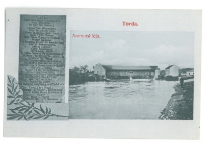 5534 - TURDA, Cluj, Litho, Romania - old postcard - unused foto