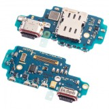 Cumpara ieftin Placa cu Conector Incarcare - Microfon - Modul Cititor SIM Samsung Galaxy S23 Ultra S918, Service Pack GH96-15621A