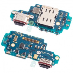 Placa cu Conector Incarcare - Microfon - Modul Cititor SIM Samsung Galaxy S23 Ultra S918, Service Pack GH96-15621A foto