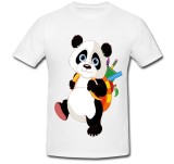 Cumpara ieftin Tricou &quot; Panda la scoala &quot;