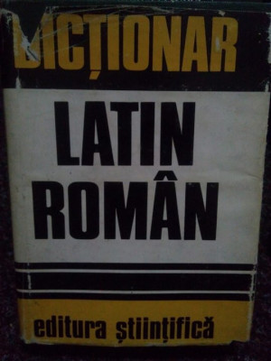 Gh. Gutu - Dictionar latin-roman (1973) foto