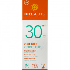 Lapte de soare cu protectie solara, SPF 30+, 100ml Biosolis