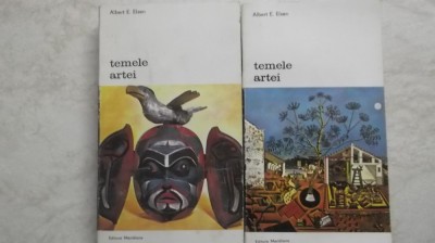 Albert E. Elsen - Temele artei, vol. I-II (2 volume) foto