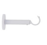 Cumpara ieftin Consolă Galerie Simplă Deschisă Ext Fi28/11.5 Cm &ndash; Alb Mat Compoziție Fier Forjat