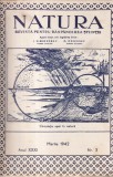 Natura. Revista pentru raspandirea stiintei, anul XXXI, nr. 3, martie 1942