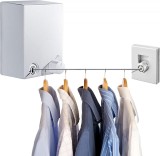 Uscator rufe retractabil, QttvbTna, dublu fir, capacitate 20kg/fir, 4.2m, ABS/aluminiu