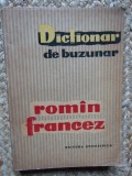 Mic dictionar de buzunar Roman Francez