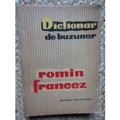 Mic dictionar de buzunar Roman Francez
