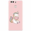 Husa silicon pentru Huawei P9 Plus, Unicorn Donuts