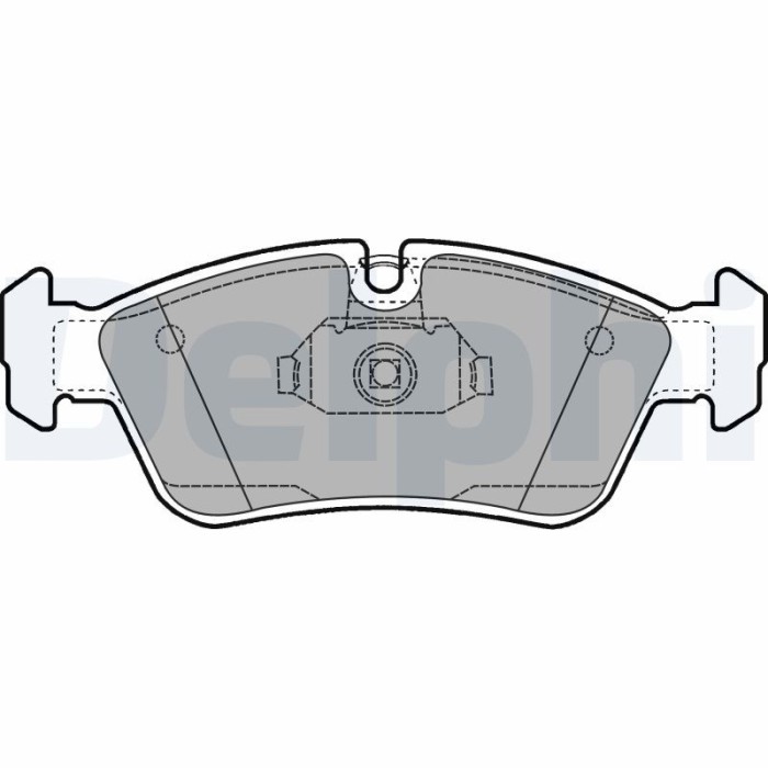 DELPHI LP1421 set placute frana,frana disc