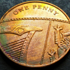 Moneda 1 PENNY - ANGLIA 2011 * cod 2218 A = PATINA CURCUBEU