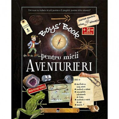 Boys Book Pentru Micii Aventurieri, Michele Lecreux - Editura RAO Books foto