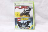 Joc Xbox 360 - PURE + LEGO Batman The Video Game - sigilat