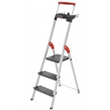 Hailo L100 TopLine - Scara constructii dubla 1.43 m 150 kg 3 trepte tronson