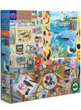 Eeboo Puzzle 1000pcs Seabirds (epztsab)