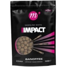Boilies MAINLINE High Impact, Banoffee, 20mm, 1kg foto