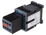Contactor cu 3 poli și 5 contacte auxiliare: 3 NO și 2 NC