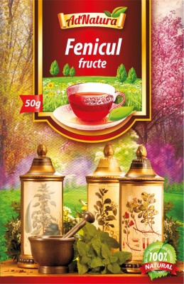 Ceai fenicul fructe 50gr adserv foto