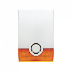 Sirena exterior wireless cu flash orange