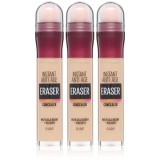 MAYBELLINE NEW YORK Instant Anti Age Eraser corector lichid cu aplicator de burete ambalaj economic culoare 01 Light