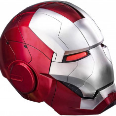 Masca motorizata Iron Man MK5 1:1 cu comanda vocala, deschidere one touch, mod lupta