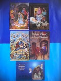 HOPCT LOT 1878 FELICITARI CRACIUN / AN NOU -5 CARTI POSTALE-NECIRCULATE