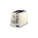 Prajitor de paine Retro Zilan ZLN1191, 2 felii de paine, 850W, 6 trepte de temperatura si timer, dezghetare, reincalzire, picioruse antiderapante