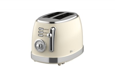 Prajitor de paine Retro Zilan ZLN1191, 2 felii de paine, 850W, 6 trepte de temperatura si timer, dezghetare, reincalzire, picioruse antiderapante foto