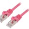 Patch Cord F/UTP Cat6 PVC Roz 5m RJ45