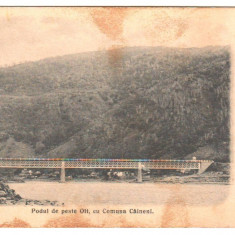 SV * Podul peste Raul Olt * Comuna Caineni * Valcea * 1909