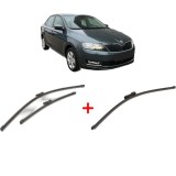 Cumpara ieftin Set 3 stergatoare pentru SKODA RAPID (NH3, NK3, NK6) 2012 - 2022, Valeo